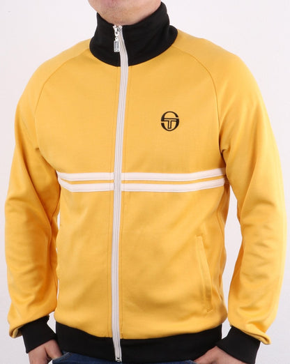 Sergio Tacchini Dallas Track Top Mustard/black