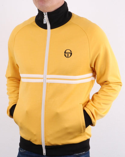 Sergio Tacchini Dallas Track Top Mustard/black