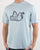 Peaceful Hooligan Dot T-shirt Cadet