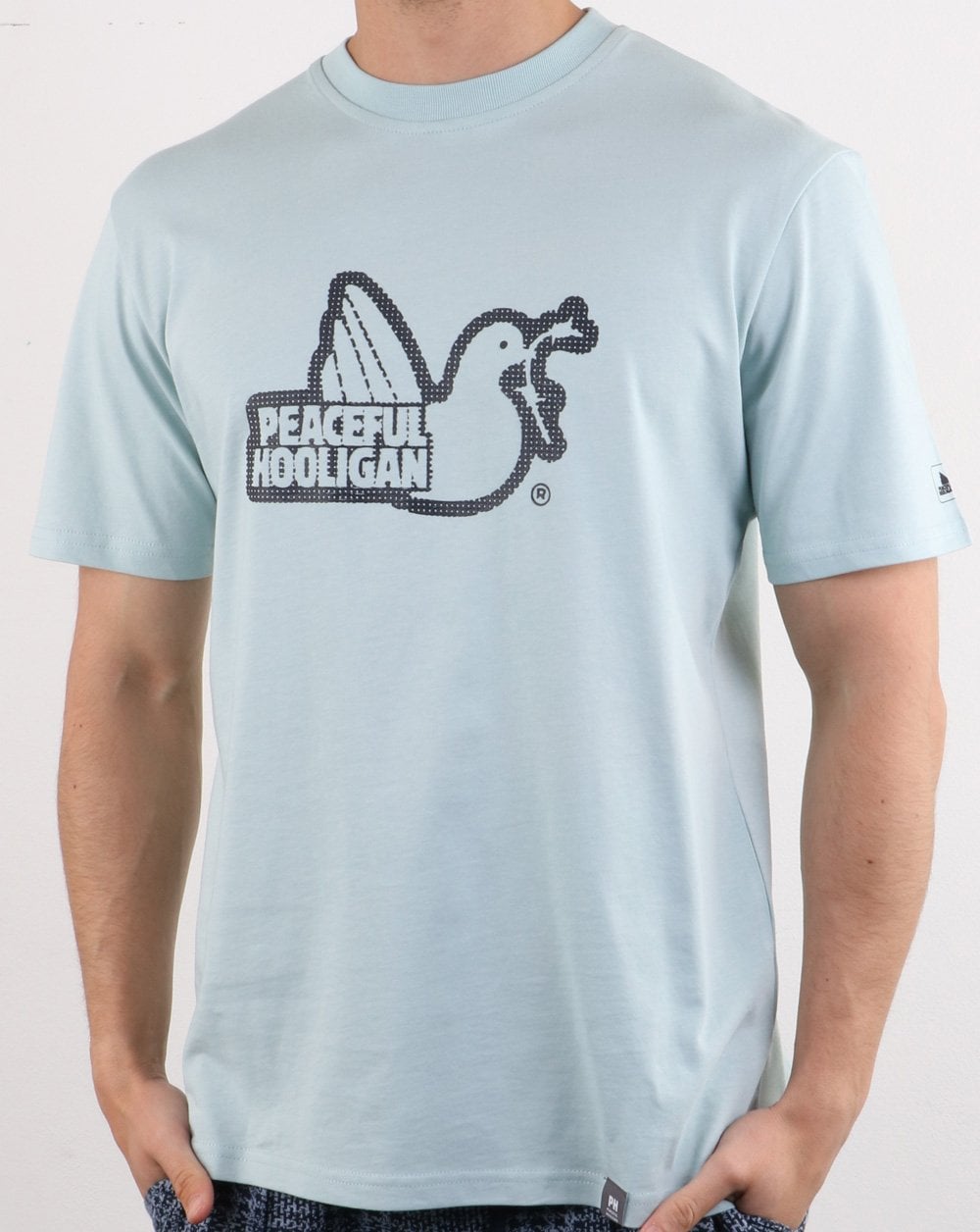 Peaceful Hooligan Dot T-shirt Cadet