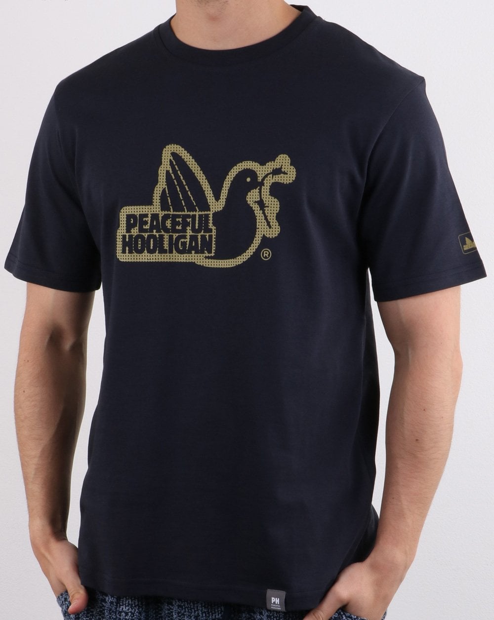 Peaceful Hooligan Dot T-shirt Navy