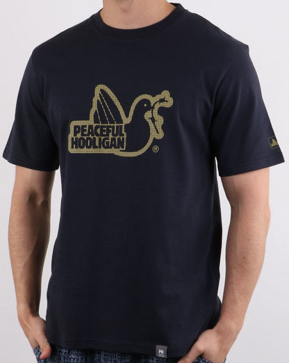 Peaceful Hooligan Dot T-shirt Navy