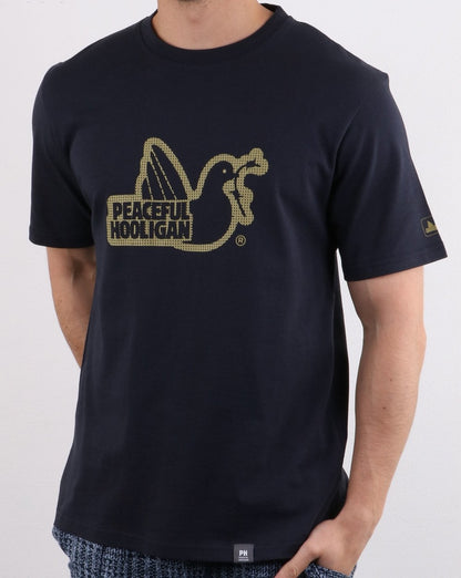 Peaceful Hooligan Dot T-shirt Navy