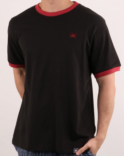 Peaceful Hooligan Menace T-shirt Black