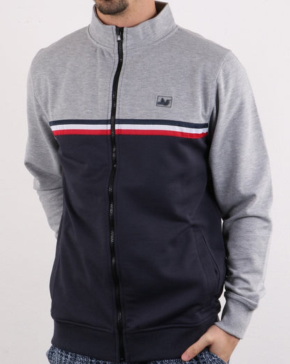 Peaceful Hooligan Joshua Track Top Grey