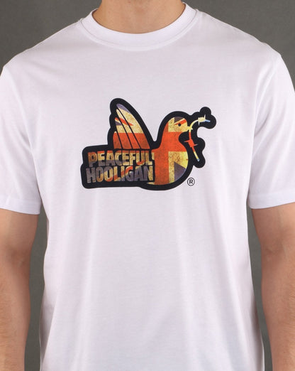 Peaceful Hooligan Union T-shirt White