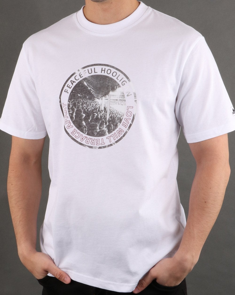 Peaceful Hooligan Love T-shirt White