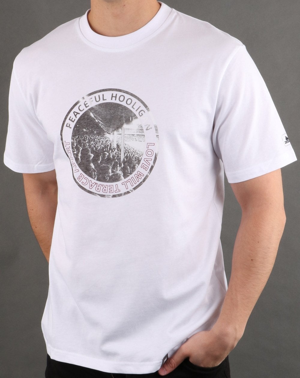 Peaceful Hooligan Love T-shirt White