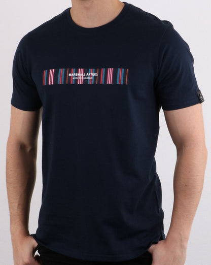 Marshall Artist Vert Fiore T-shirt Navy