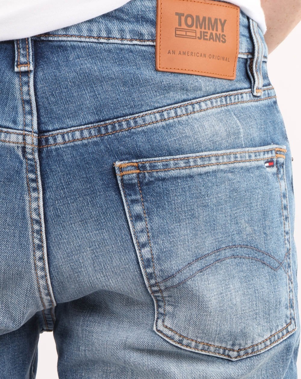 Tommy Hilfiger Ryan Straight Fit Jean Elk Mid Blue
