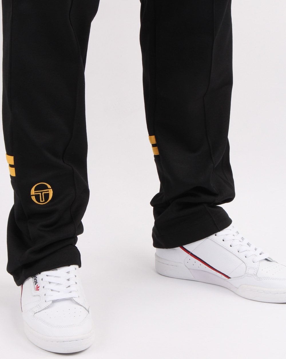 Sergio Tacchini Orion Track Pants Black/Yellow