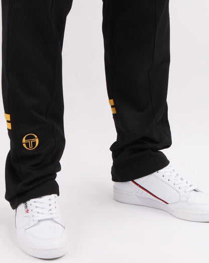 Sergio Tacchini Orion Track Pants Black/Yellow