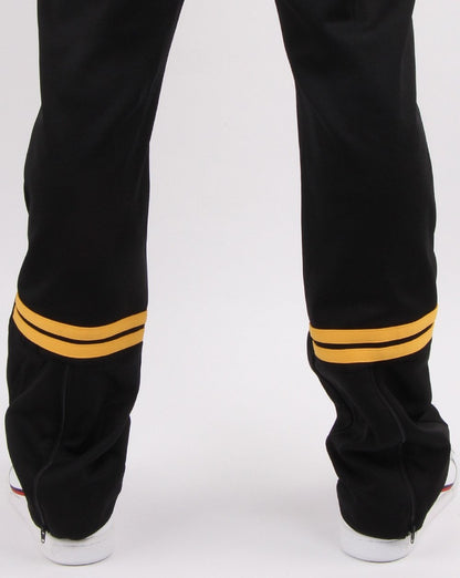 Sergio Tacchini Orion Track Pants Black/Yellow