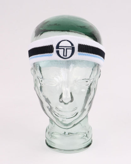 Sergio Tacchini Young Line Headband White/Navy/Blue
