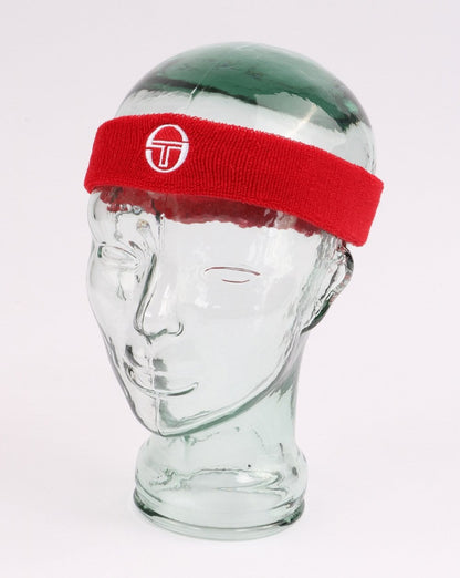 Sergio Tacchini Archivio Headband Red/White
