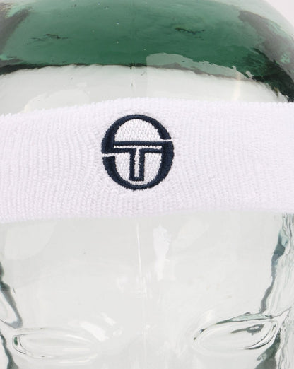 Sergio Tacchini Archivio Headband White/Navy