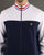 Lyle And Scott Tipped Funnel Neck Navy