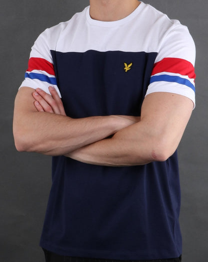 Lyle And Scott Contrast T-shirt Navy