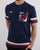 Fila Vintage Falcon Acid Wash T Shirt Navy