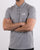 Emporio Armani EA7 Core Logo Pique Polo Shirt Grey Marl