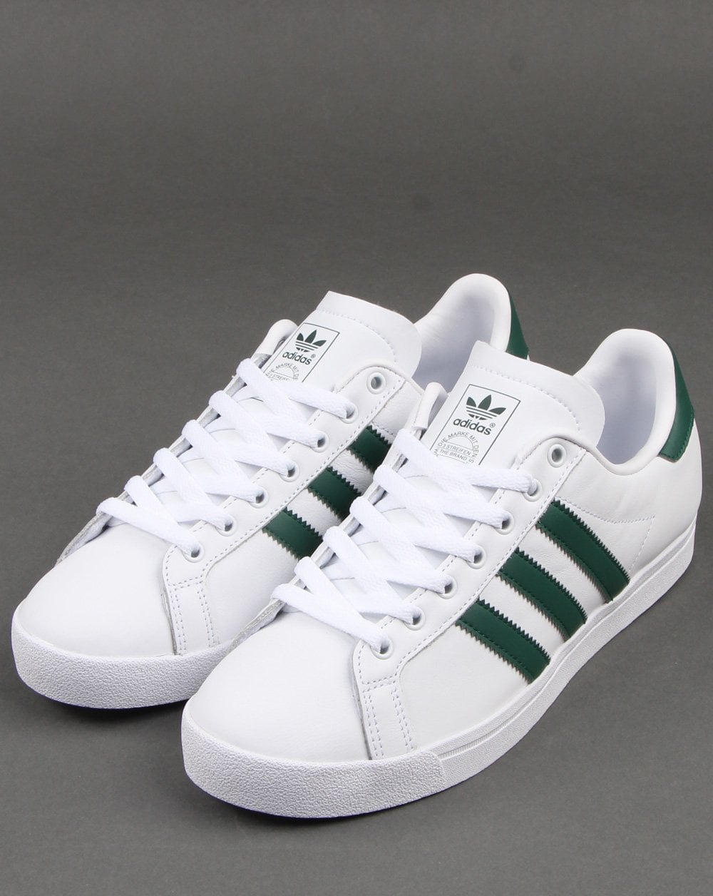 Adidas Coast Star Trainers White/green
