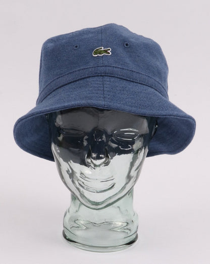 Lacoste Bucket Hat Blue Marl