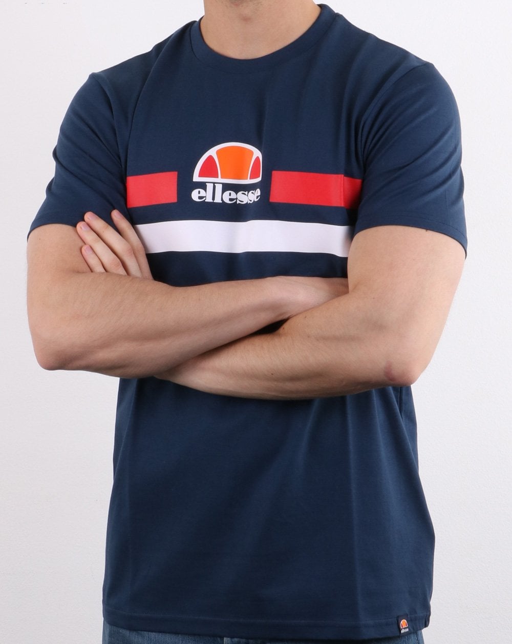 Ellesse Aprel T Shirt Navy