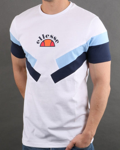 Ellesse Terria T Shirt White sky navy