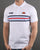 Ellesse Multi Stripe Polo Shirt White