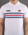 Ellesse Multi Stripe Polo Shirt White