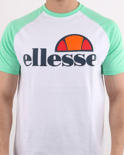 Ellesse Cassina T Shirt White/green