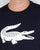Lacoste Croc Print T Shirt Navy/white