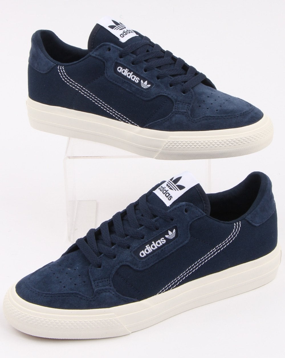 Adidas Continental Vulc Trainers Navy