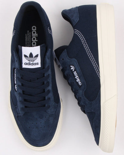 Adidas Continental Vulc Trainers Navy