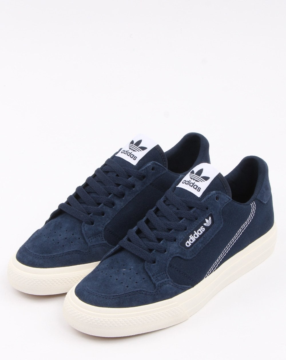Adidas Continental Vulc Trainers Navy