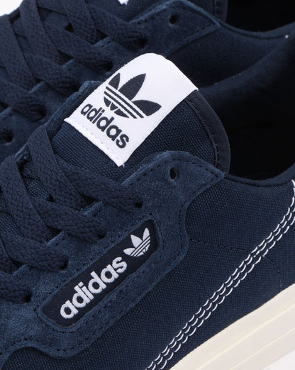 Adidas Continental Vulc Trainers Navy