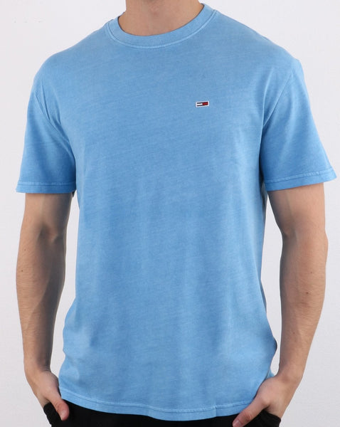 Tommy Hilfiger Overwashed T-shirt Light Blue
