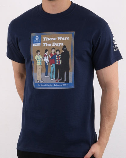 80s Casual Classics Those Were The Days T Shirt Navy