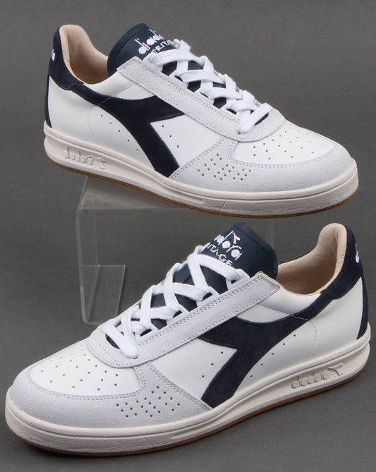 Diadora Diadora B. Elite Heritage Trainers White/navy