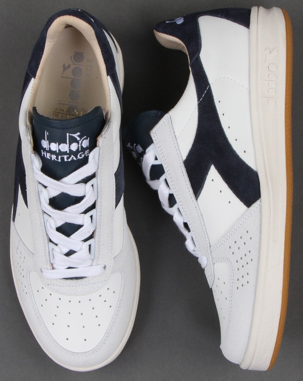 Diadora B. Elite Heritage Trainers White/navy