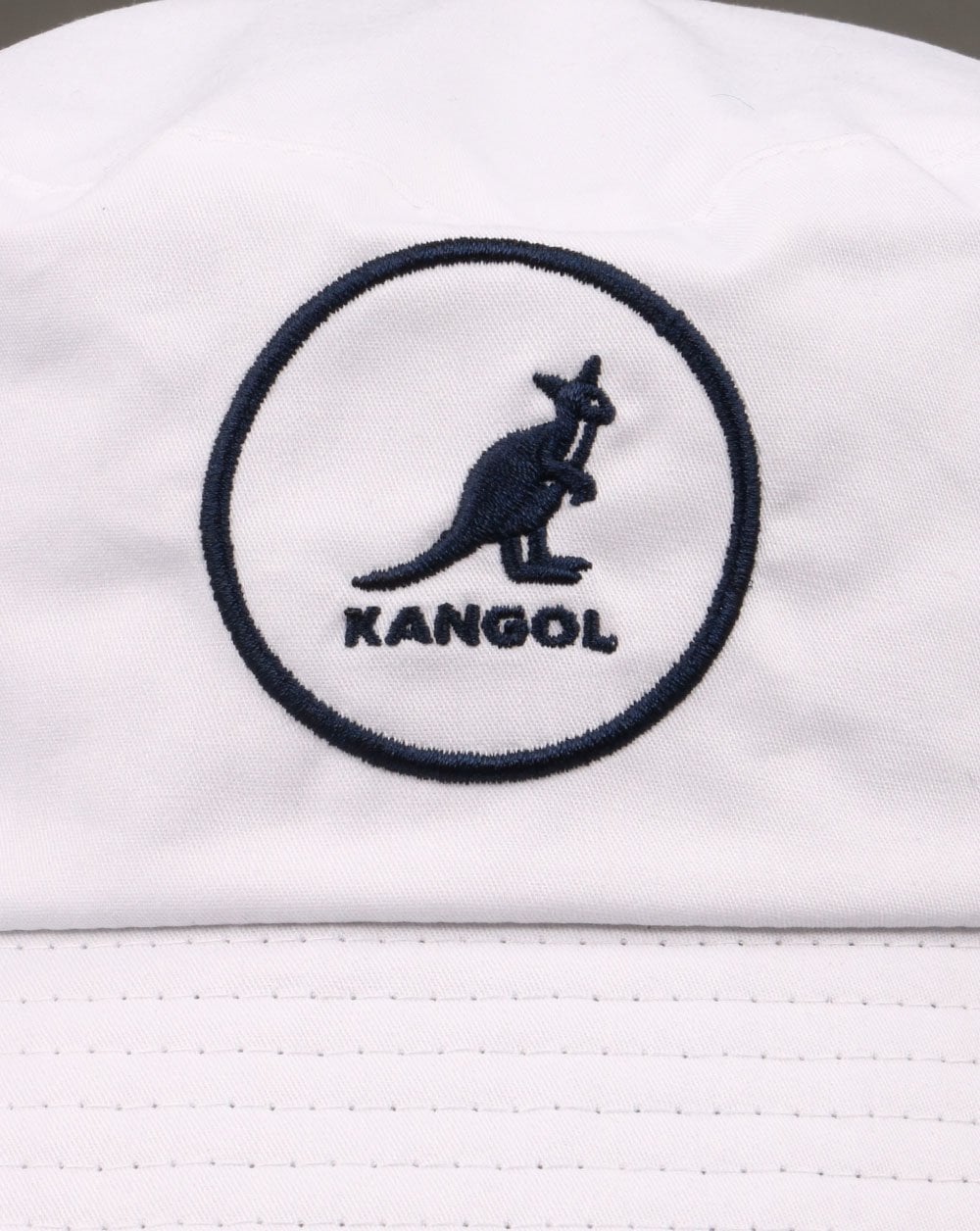 Kangol Cotton Bucket Hat White