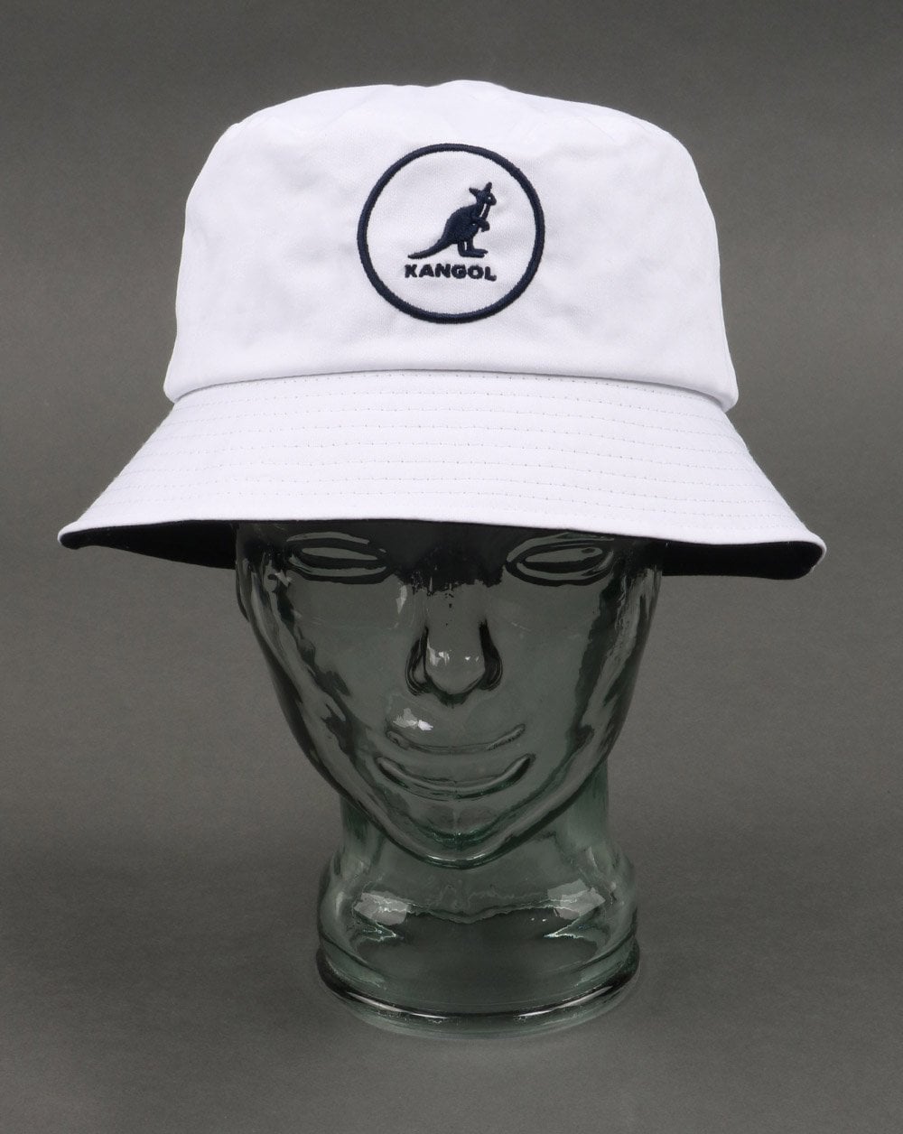 Kangol Cotton Bucket Hat White