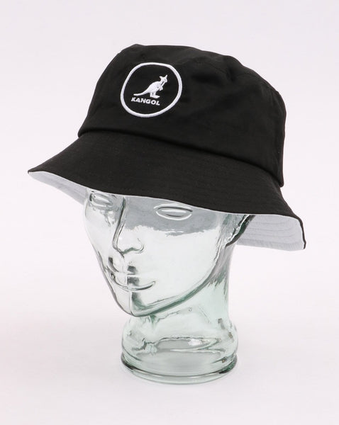 Kangol Cotton Bucket Hat Black