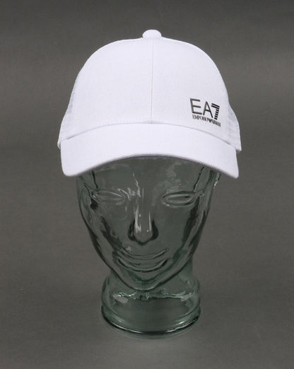 Emporio Armani EA7 Core Logo Cap White