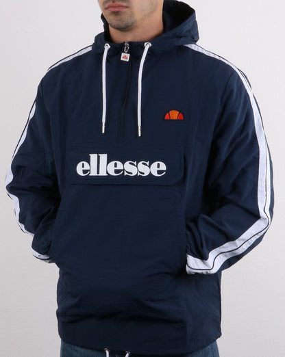 Ellesse Fighter Quarter Zip Jacket Navy