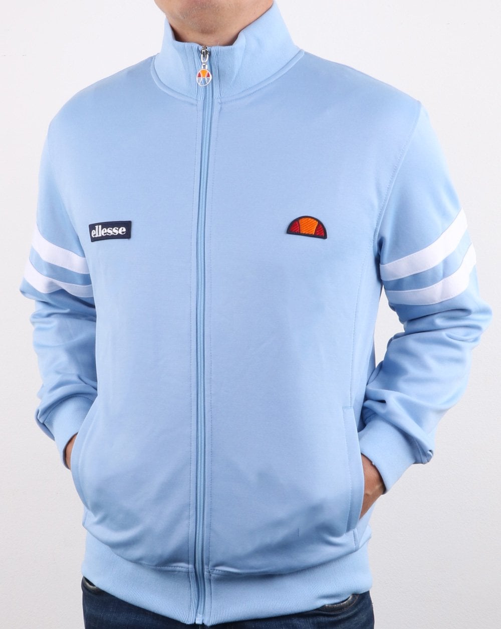 Ellesse Roma Track Top Light Blue