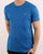 Gant Solid Crew Neck T Shirt Lake Blue