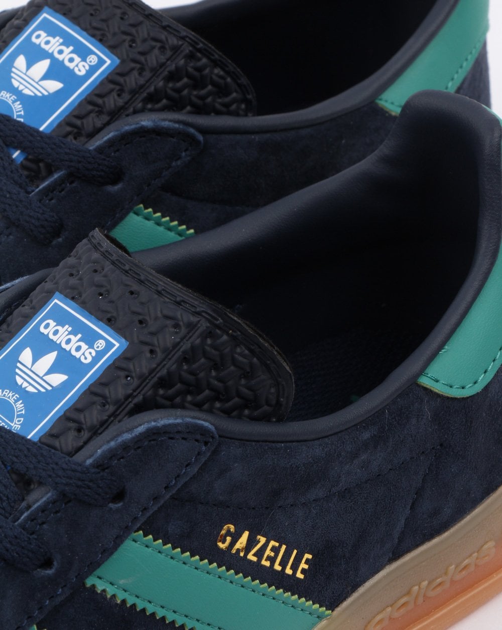 Adidas Gazelle Indoor Trainers Navy/Green