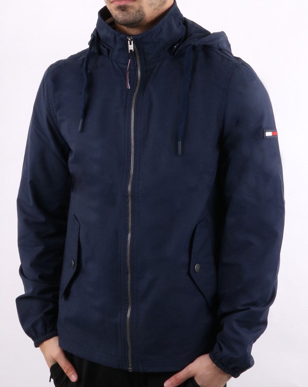 Tommy Hilfiger Hooded Jacket Navy