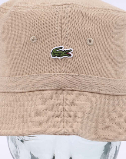 Lacoste Bucket Hat Beige